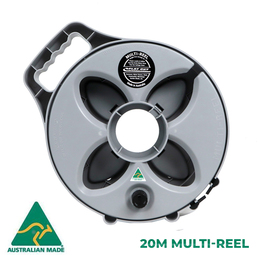 Compact Multi-Reel 20M - Stores Hoses, Power Leads & Extension Cables