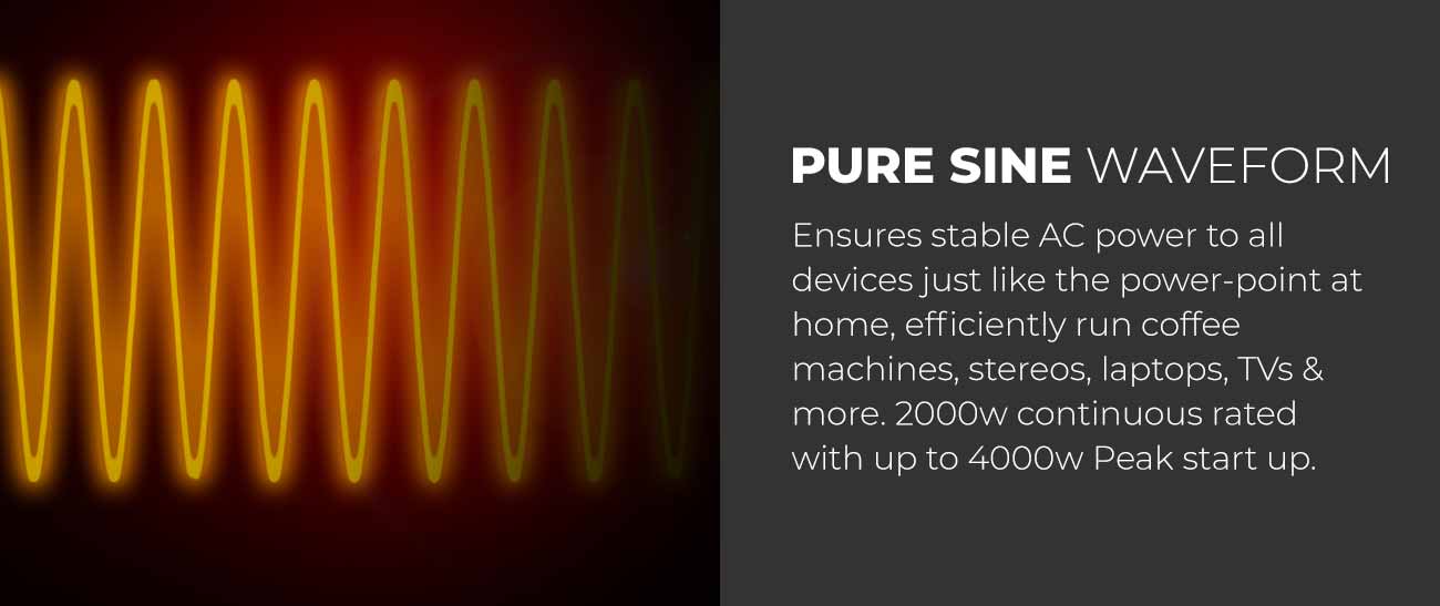 2000W Pure Sine Wave Digital Inverter