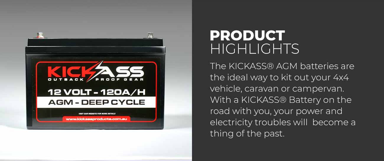 KickAss Portable Battery Box Power Station Accessory Bundle