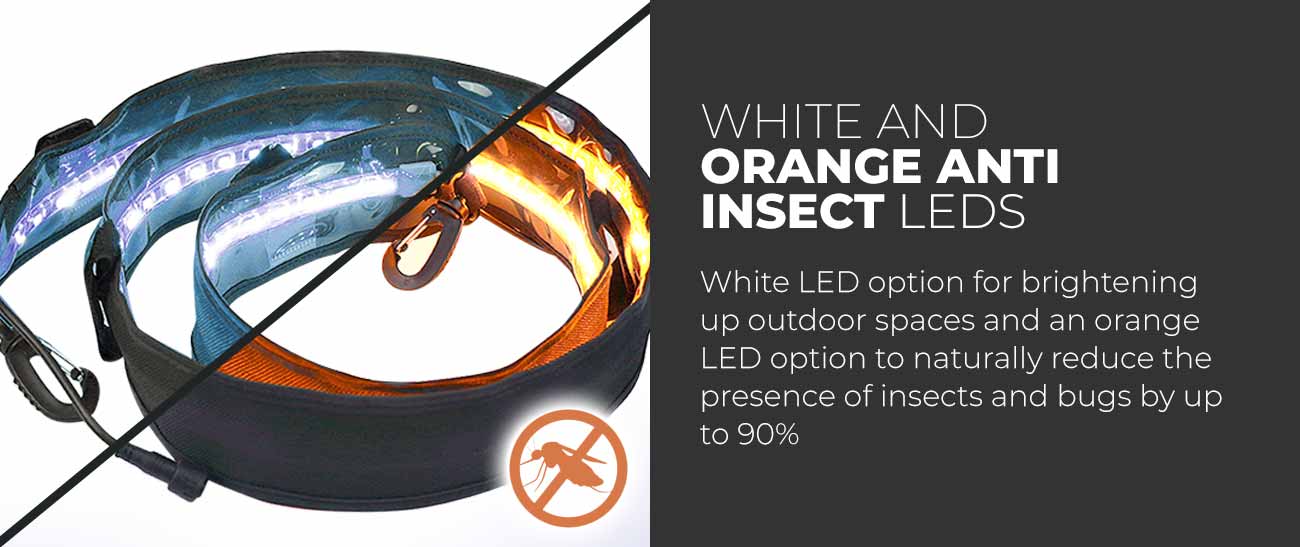 KALKFBPR - KICKASS Premium LED Flexible White & Orange Light Strip 1.5M 