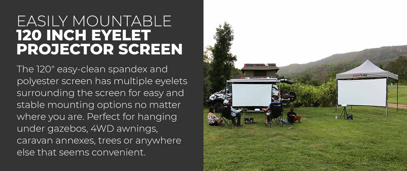 120 Inch Portable Outdoor Cinema
