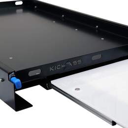 KickAss Premium Heavy Duty Fridge Slide - Built in Slide-out Table 