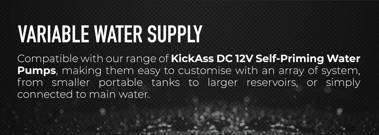KASTENT-AWNGHW6L - KICKASS Shower Tent & Change Room with Camping Gas Hot Water & 6L Pump