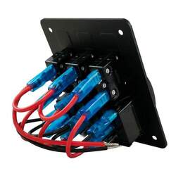 3 Way 3 Gang Switch Panel - Pre-Wired - LED Light