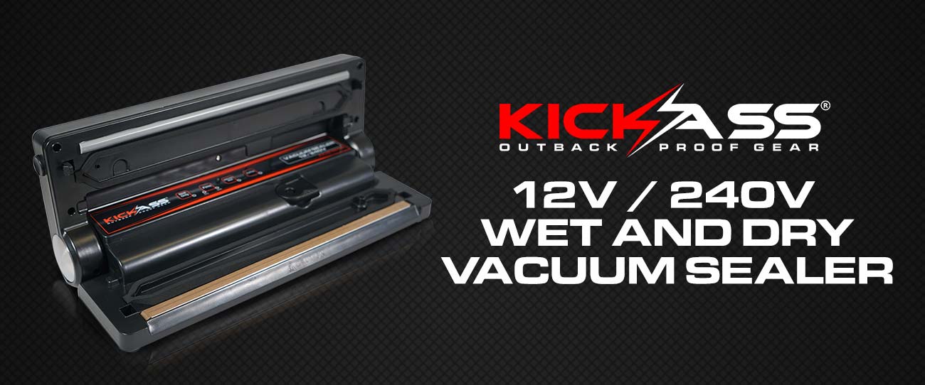 KickAss Fishing Kit! Including a 25L Cooler, Head torch, Vacuum Sealer & Hat.