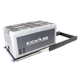 KickAss Outback Series™ 95L  Portable Fridge/Freezer & 95L Fridge Slide Combo
